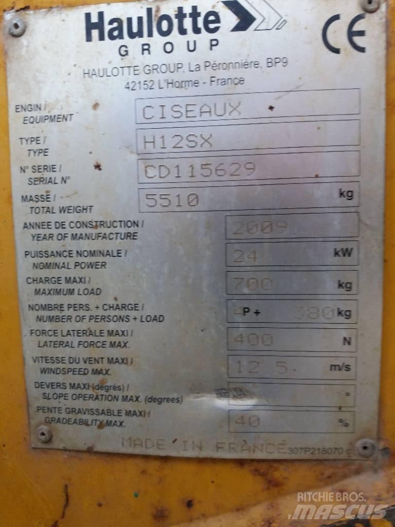 Haulotte H 12 SX Saxlifte