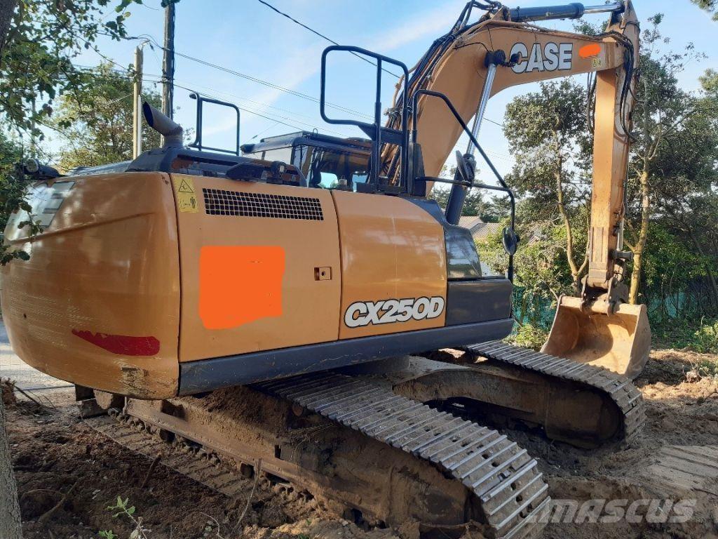 CASE CX 250 D Gravemaskiner på larvebånd