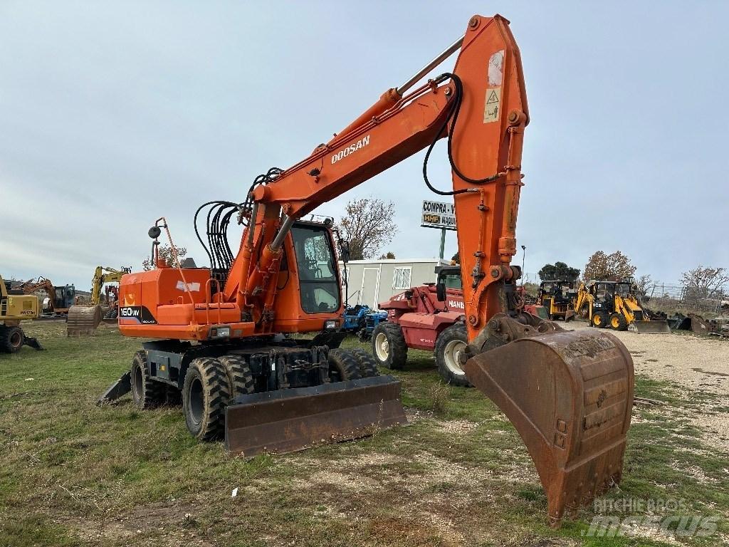 Doosan Solar 160 W V Gravemaskiner på hjul
