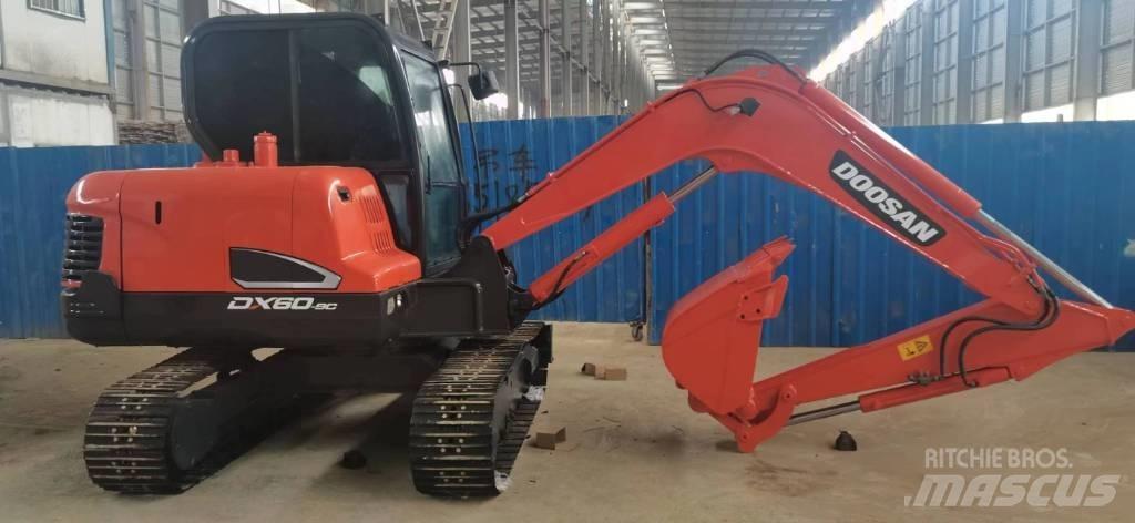 Doosan 60-9c Gravemaskiner på larvebånd