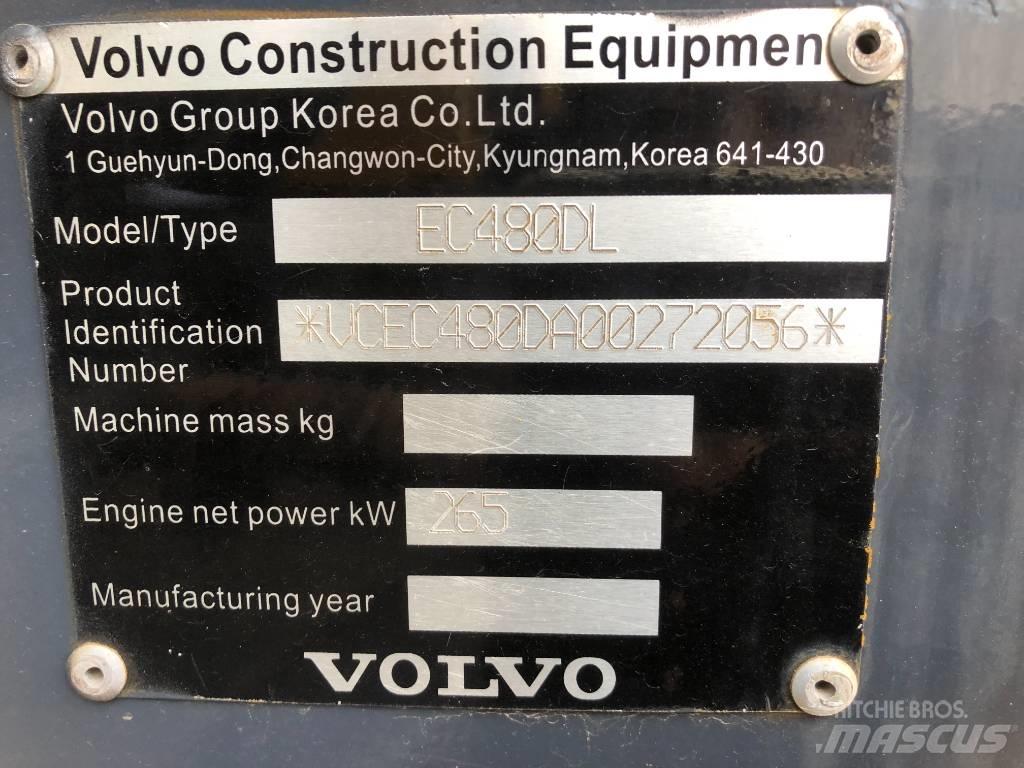 Volvo EC 480 Gravemaskiner på larvebånd