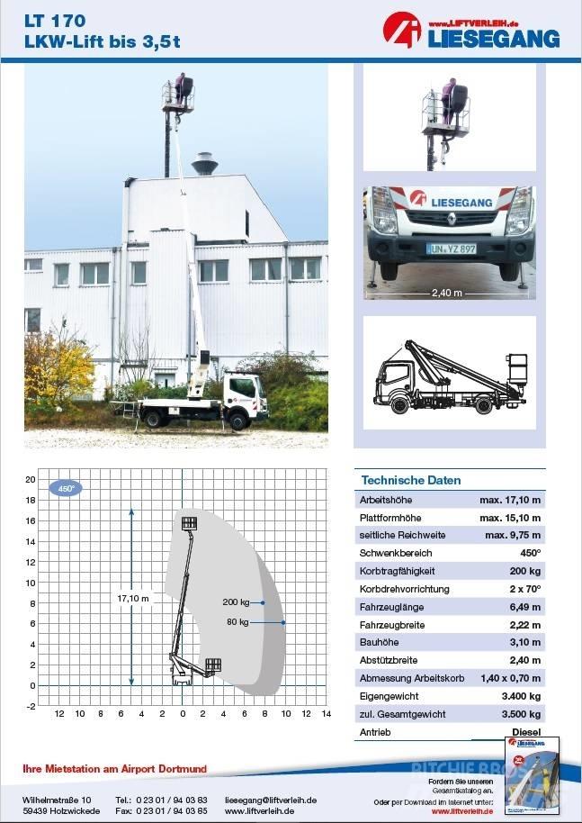 GSR E 179 T Lastbilmonterede lifte