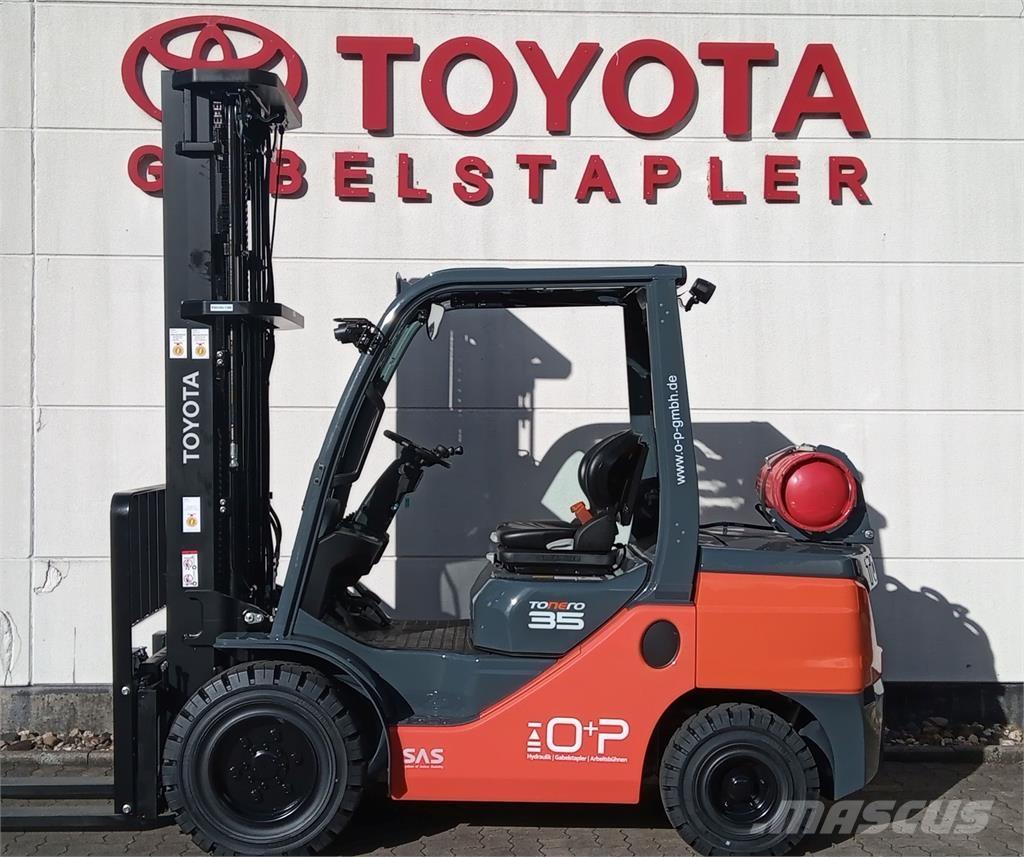 Toyota 02-8FGJF35 LPG gaffeltrucks