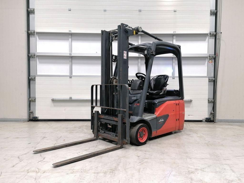 Linde E16-02 El gaffeltrucks