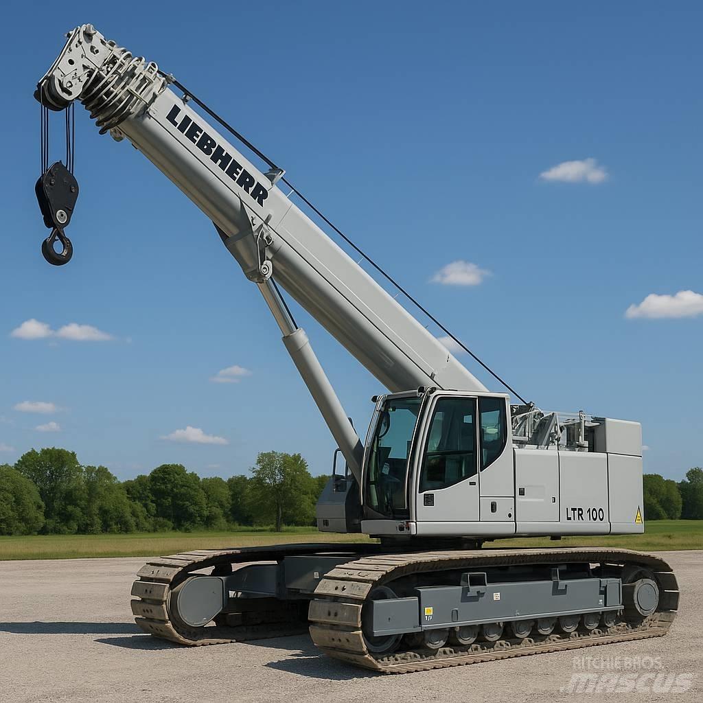 Liebherr LTR 1100 Kraner på larvebånd