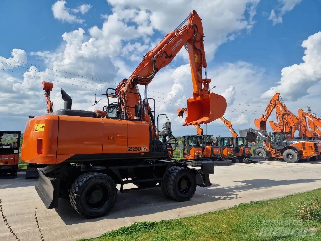 Hitachi ZX220W-6 Gravemaskiner på hjul