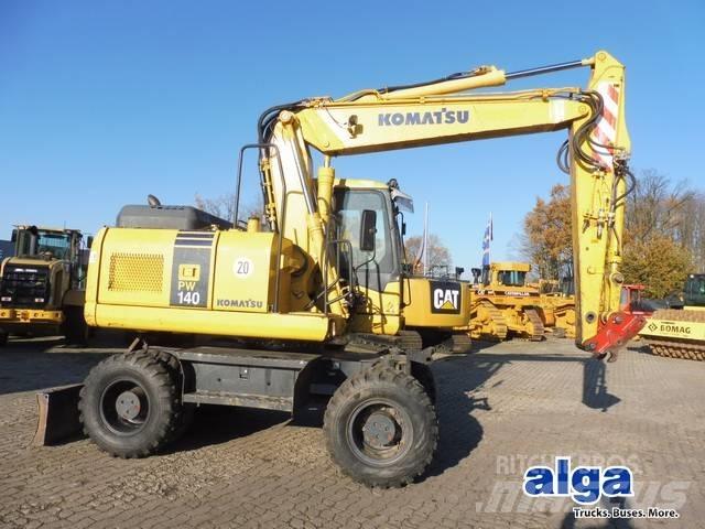 Komatsu PW 140-7 Gravemaskiner på hjul