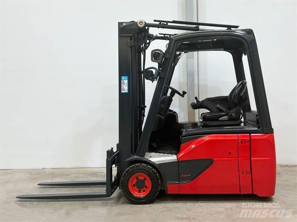 Linde E16 02 El gaffeltrucks
