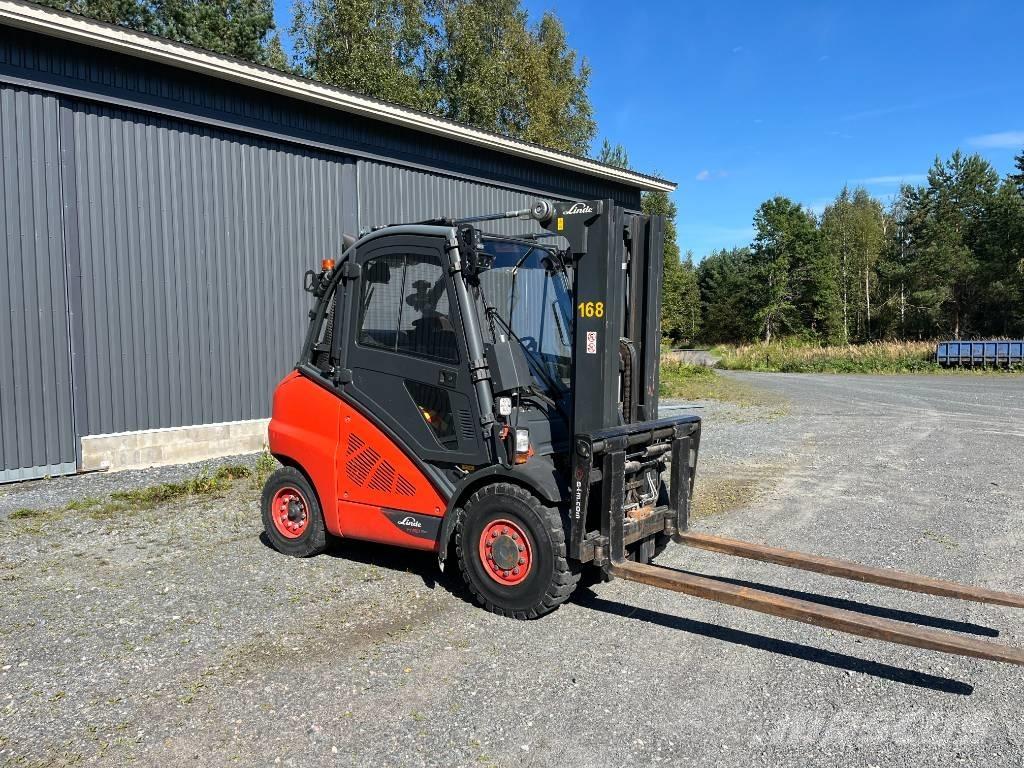 Linde H50T-02 LPG gaffeltrucks