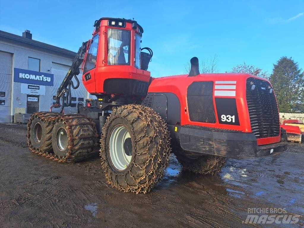 Komatsu 931 Skovningsmaskiner