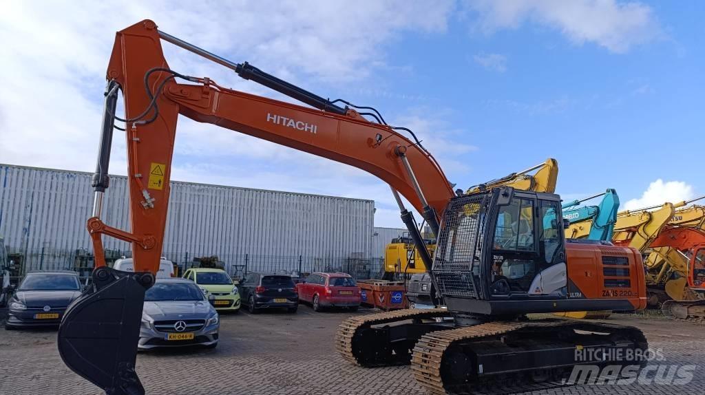 Hitachi ZX 220 LC Gravemaskiner på larvebånd