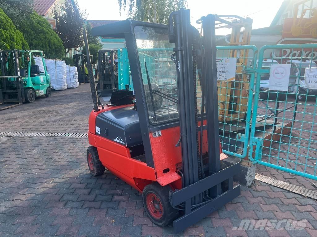 Linde H 15 T V-3850 LPG gaffeltrucks