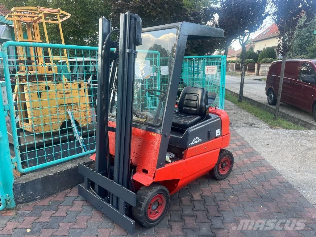 Linde H 15 T V-3850 LPG gaffeltrucks