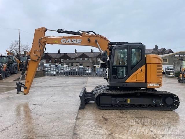 CASE CX145D Blade Gravemaskiner på larvebånd