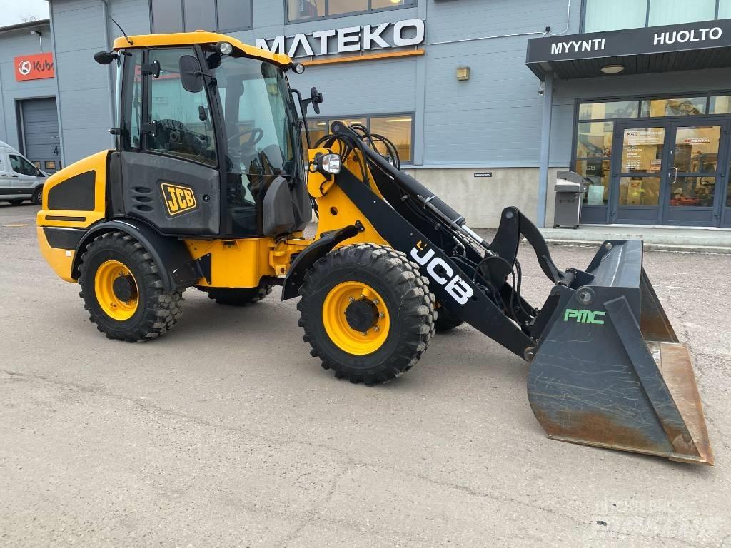 JCB 407 T4 Læssemaskiner på hjul