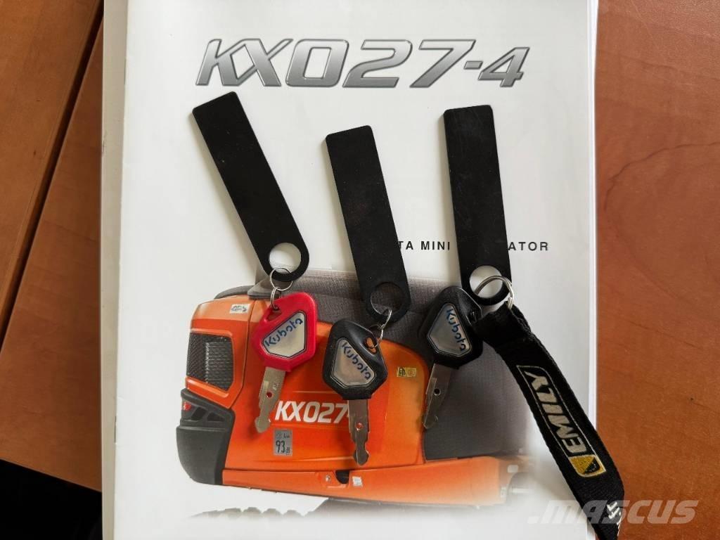 Kubota KX 027-4 Minigravemaskiner