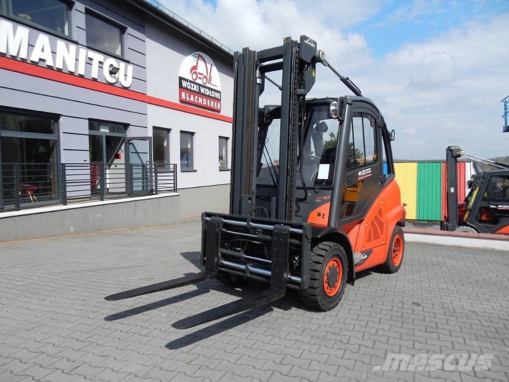 Linde H40D-02 Diesel gaffeltrucks