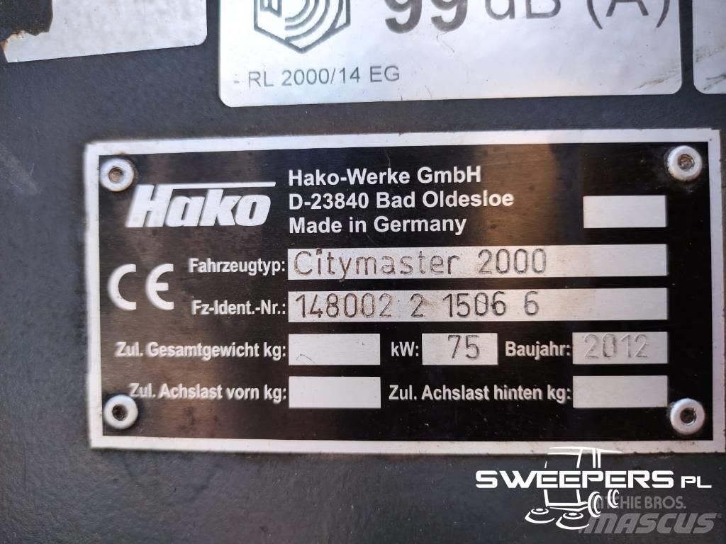 Hako Citymaster 2000 Fejemaskiner