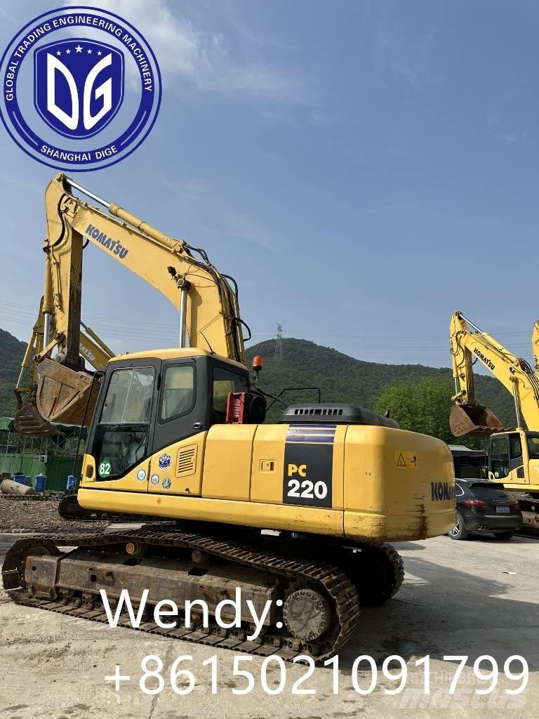 Komatsu PC 220-7 Gravemaskiner på larvebånd