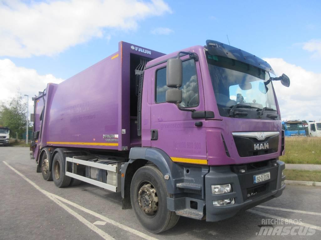 MAN TGM26.290 Renovationslastbiler