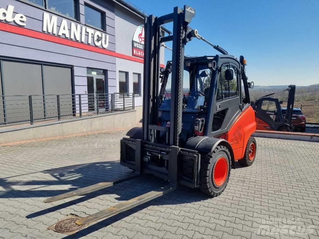 Linde H45t-02 LPG gaffeltrucks