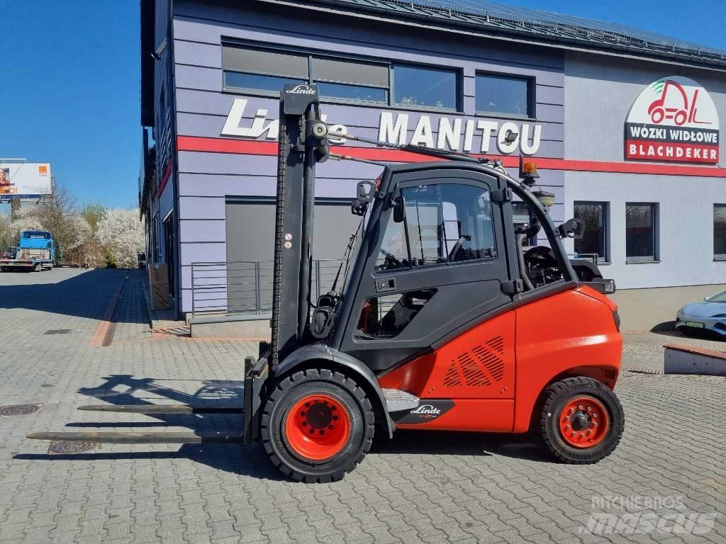 Linde H45t-02 LPG gaffeltrucks
