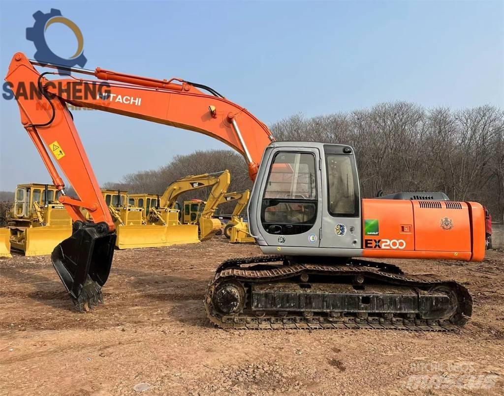 Hitachi EX 200 Gravemaskiner på larvebånd