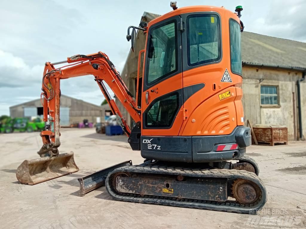 Doosan DX 27 Z Minigravemaskiner