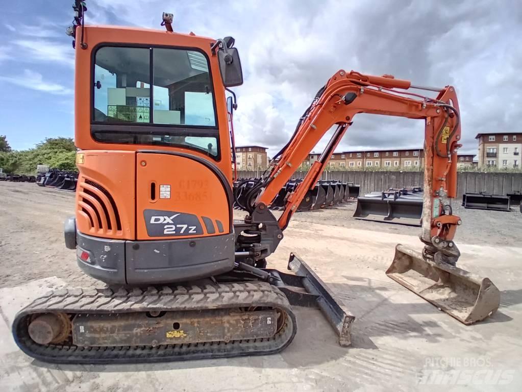Doosan DX 27 Z Minigravemaskiner