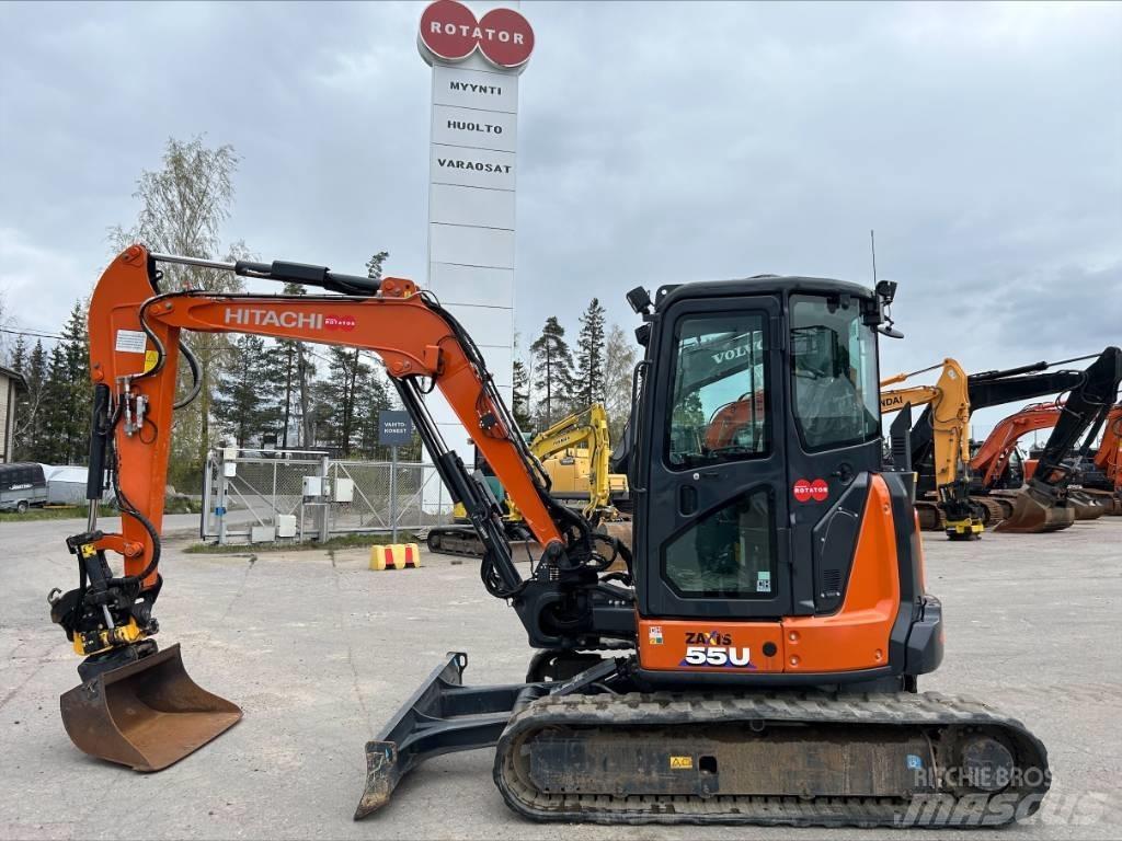 Hitachi ZX55U-6 Minigravemaskiner