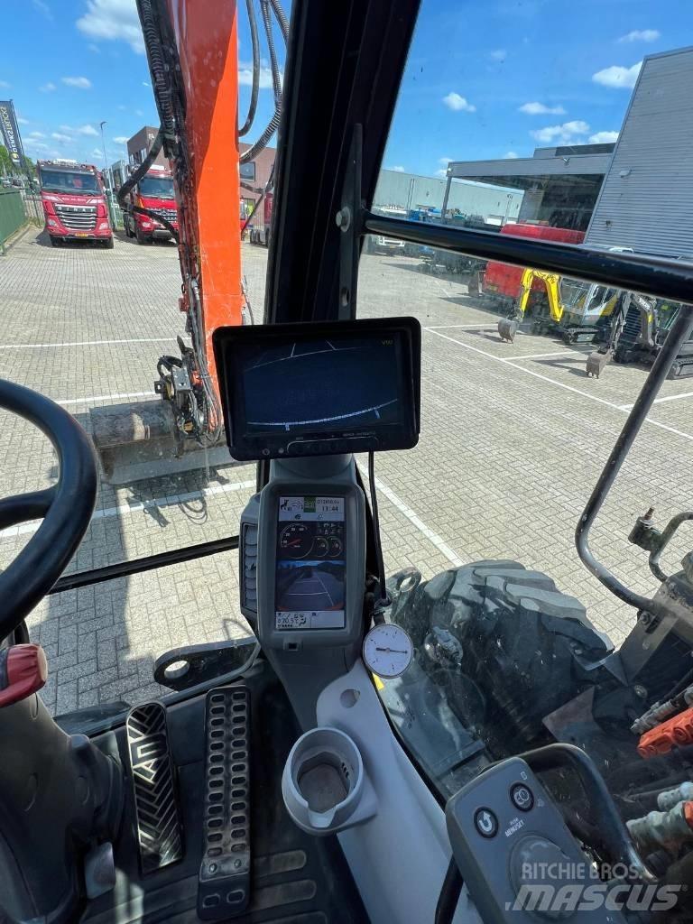 Hitachi ZX 140 W-5 Gravemaskiner på hjul