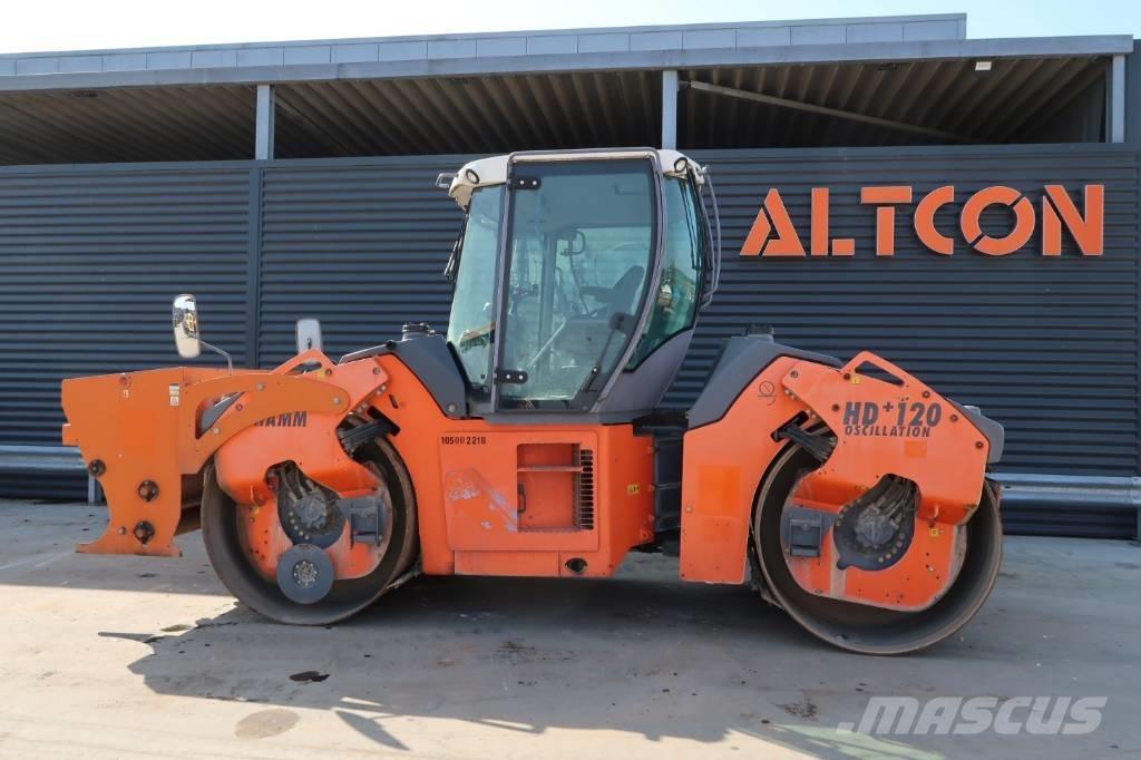 Hamm HD+ 120 VO Tvilling tromle