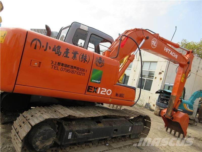Hitachi EX 120-3 Gravemaskiner på larvebånd