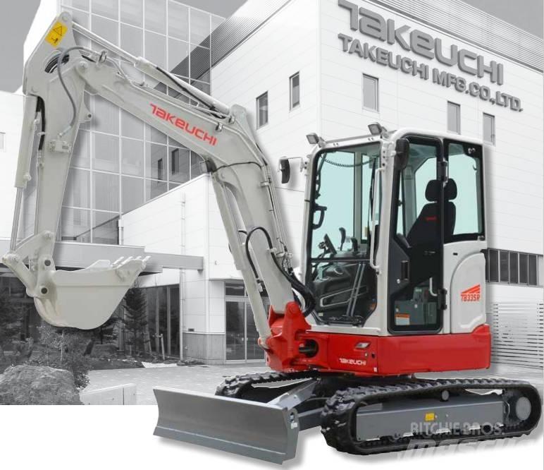 Takeuchi TB335R Minigravemaskiner
