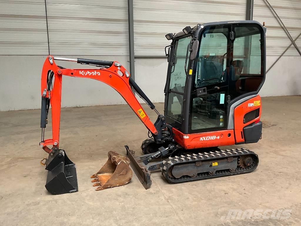 Kubota KX 018-4 Minigravemaskiner