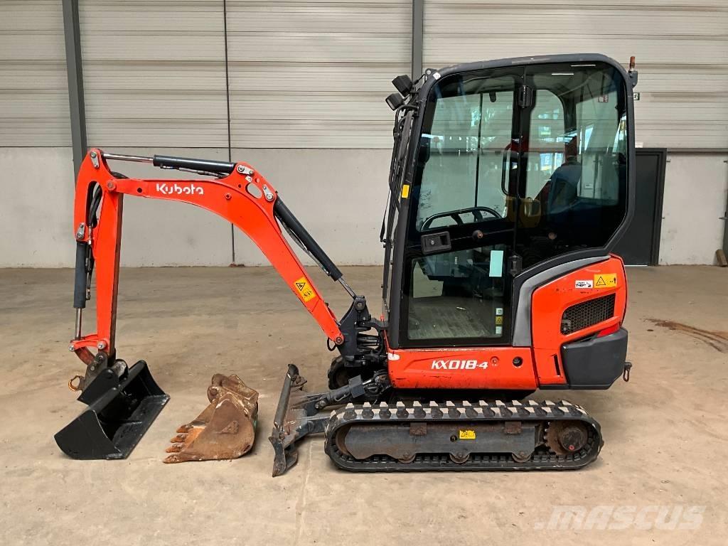 Kubota KX 018-4 Minigravemaskiner