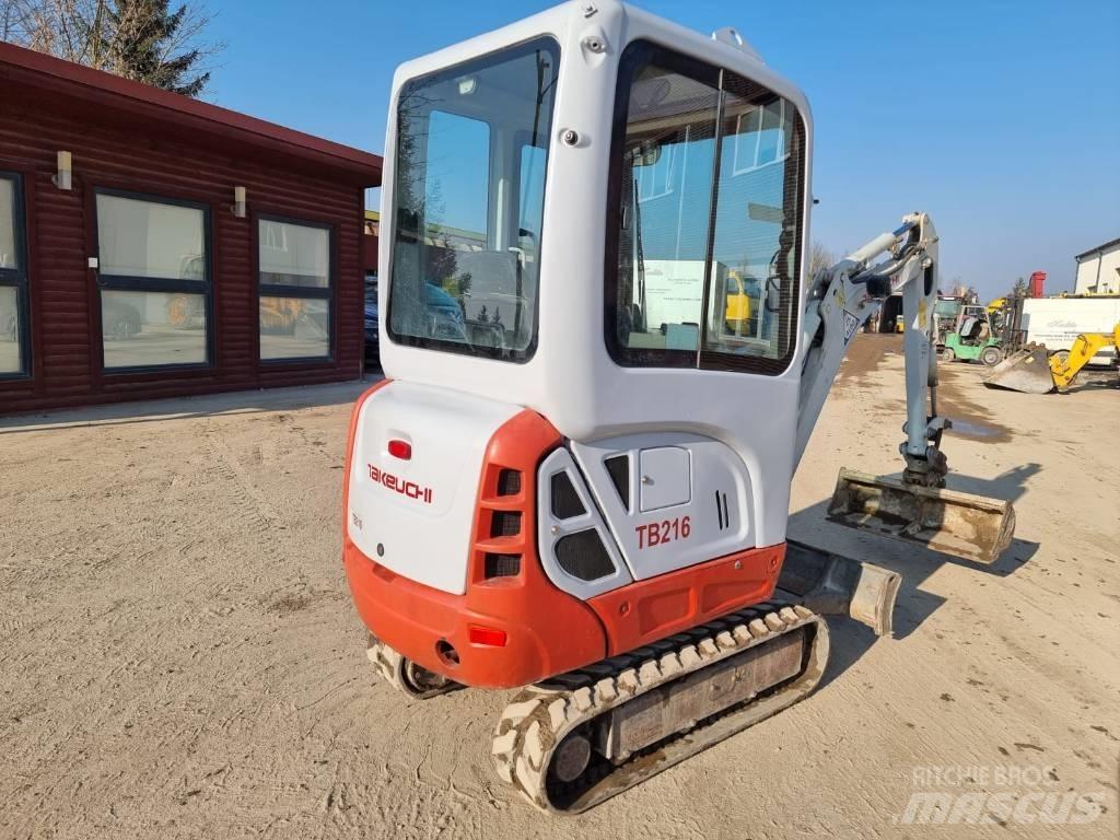 Takeuchi TB 216 Minigravemaskiner