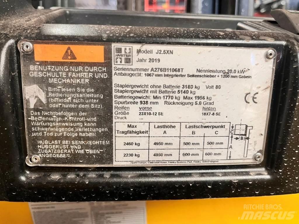 Hyster J2.5XN El gaffeltrucks