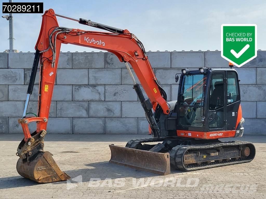 Kubota KX080-4 Minigravemaskiner
