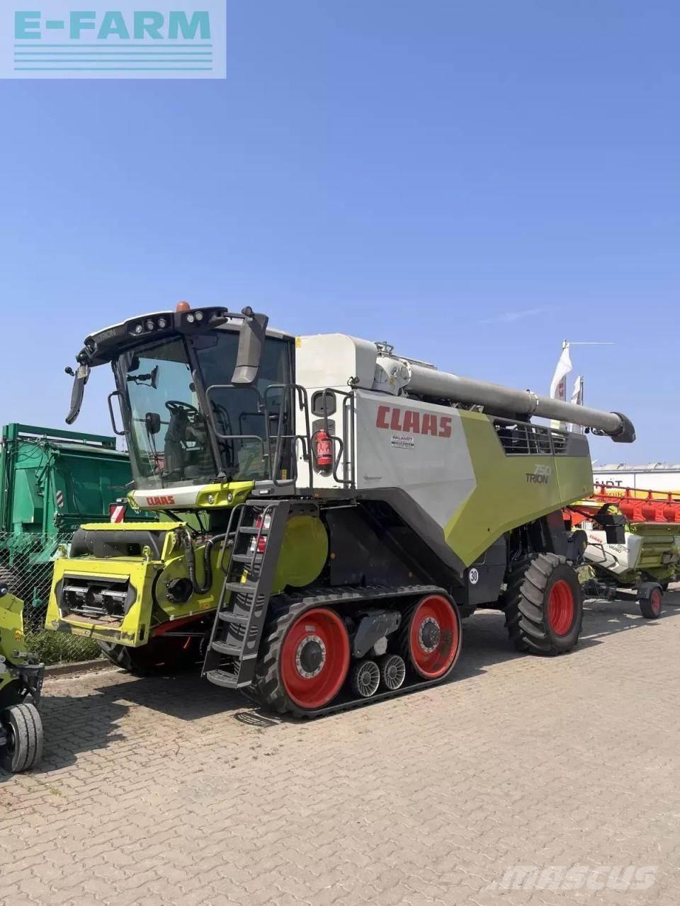CLAAS trion 750 tt Mejetærskere