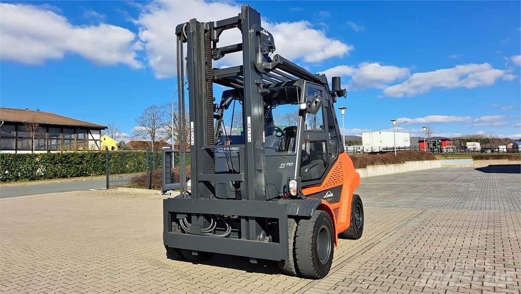 Linde H70D-03 Diesel gaffeltrucks