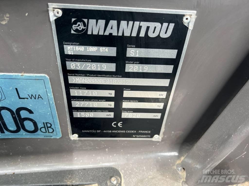 Manitou MT 1840 Teleskoplæssere