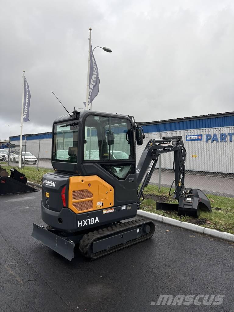 Hyundai HX 19 A Minigravemaskiner