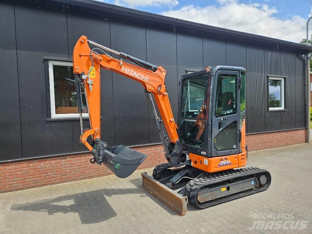 Hitachi ZX 26 Minigravemaskiner