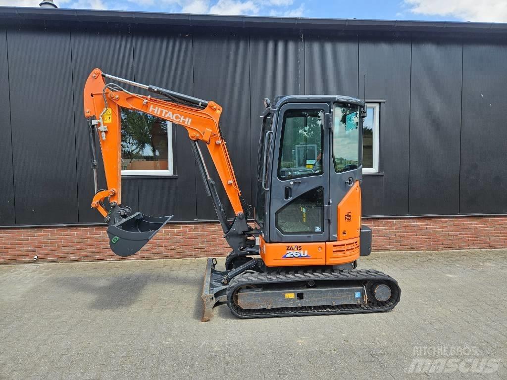 Hitachi ZX 26 Minigravemaskiner