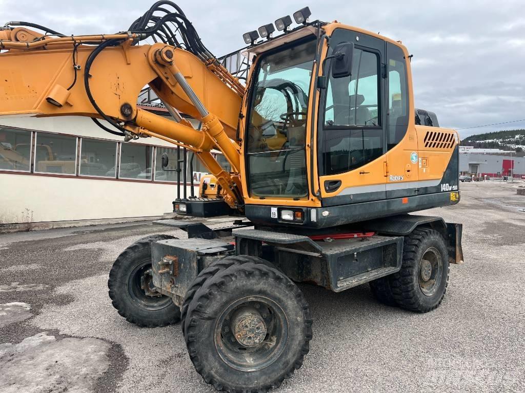 Hyundai 140w 9A Gravemaskiner på hjul