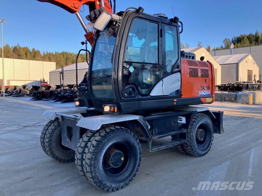 Hitachi ZX 140 WT-6 Gravemaskiner på hjul