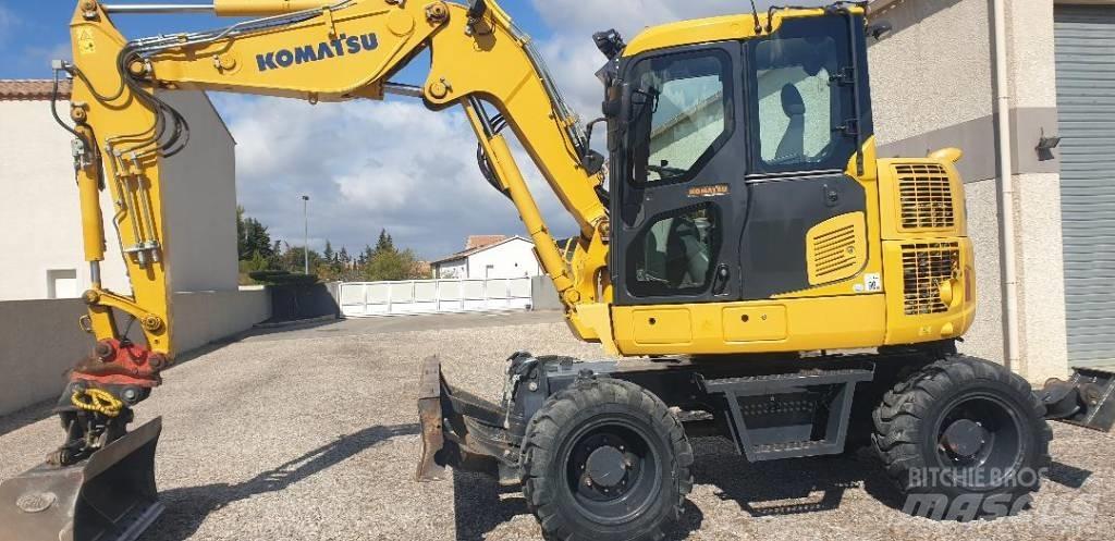 Komatsu PW98 MR10 Gravemaskiner på hjul