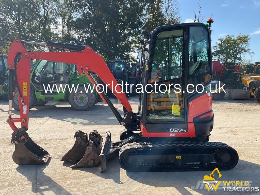 Kubota U 27-4 Minigravemaskiner