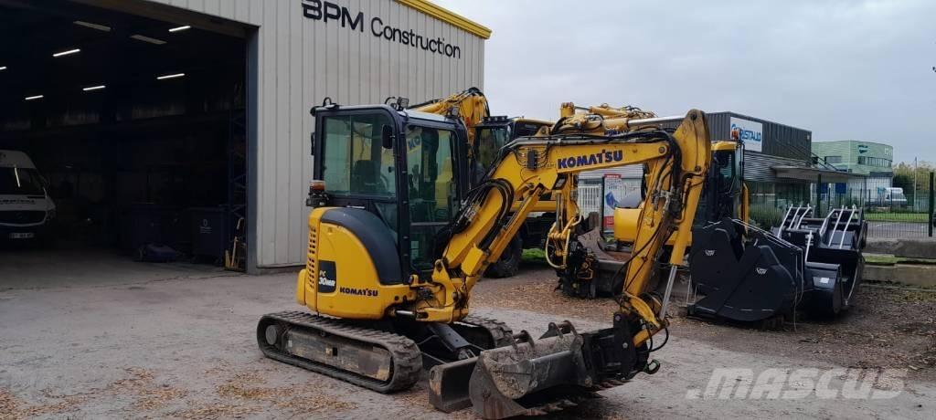 Komatsu PC30MR-5 Minigravemaskiner